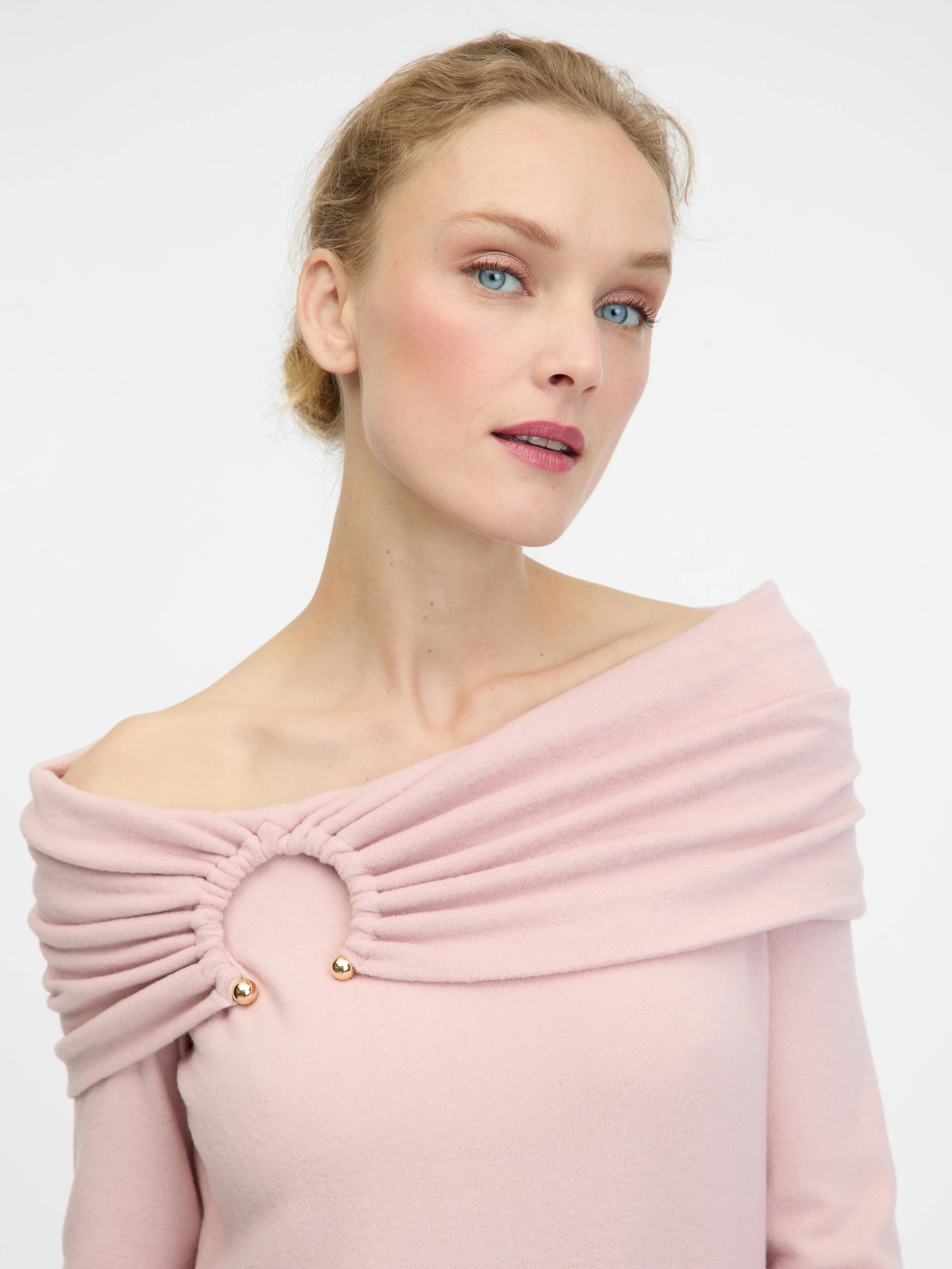 Hellrosa Damen-Langarmshirt ORSAY