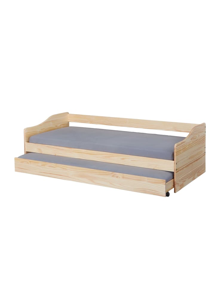 ebuy24 Bett Leonie Holz 207 x 97 cm günstig kaufen onesize