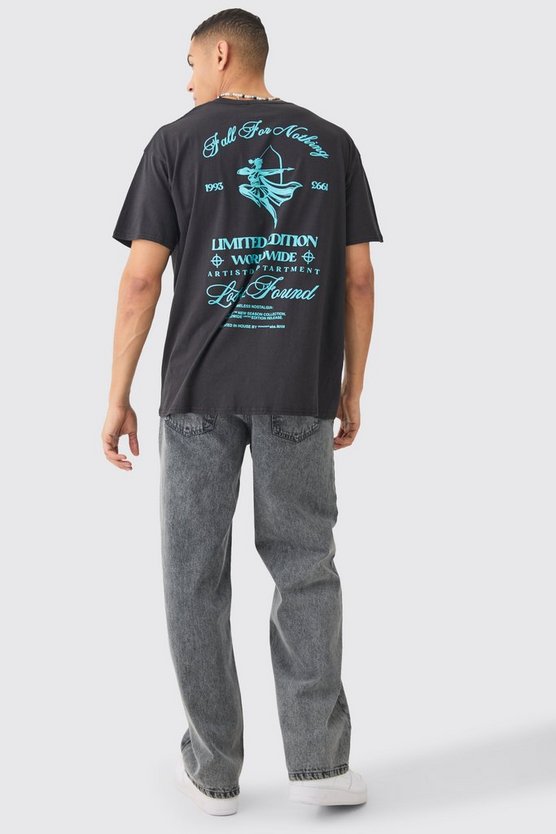 Oversize T-Shirt mit Limited Edition Print