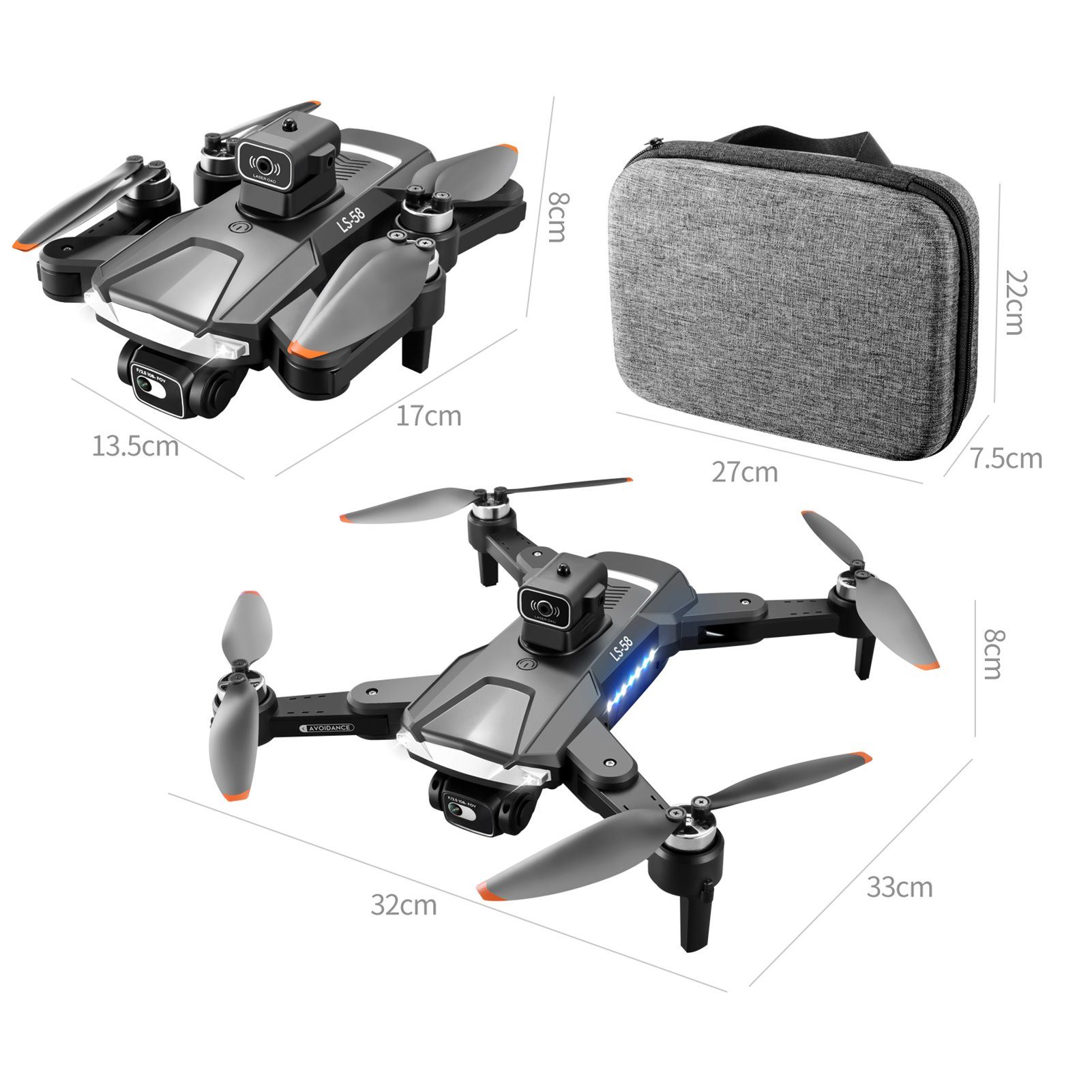 Rutaqian Drohne mit Kamera 4K,RC Quadcopter für Jungen Mädchen Anfänger Drohne