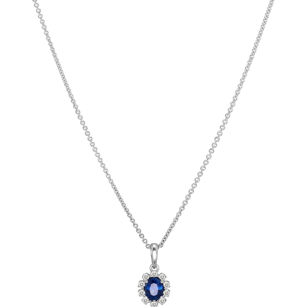 Valeria Chaînette 375 Or blanc collier