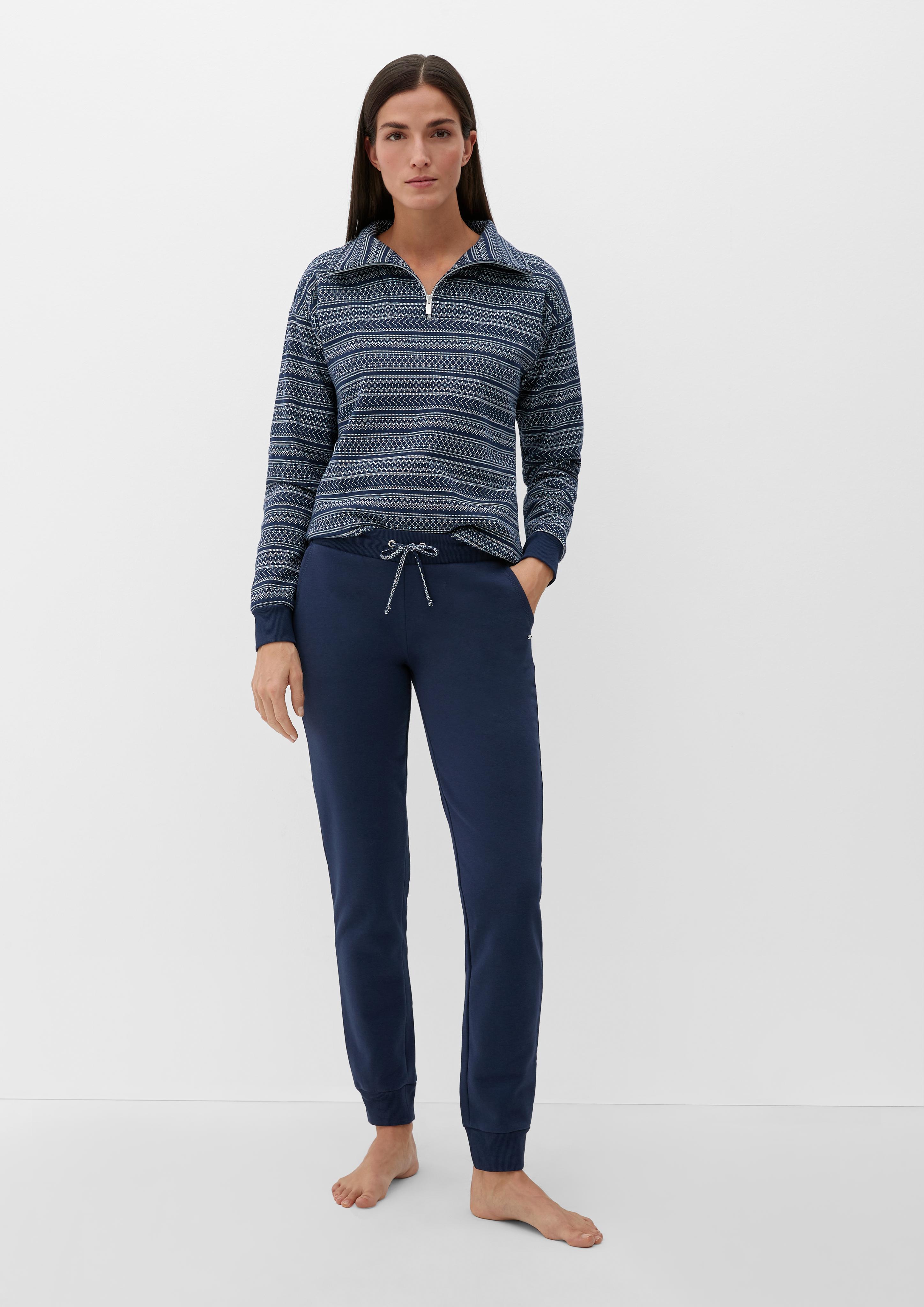 Pyjamahose mit Tunnelzug  6007811-5870