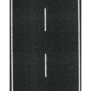 Fahrbahndecke Asphalt H0, zweispurig 100x8 cm