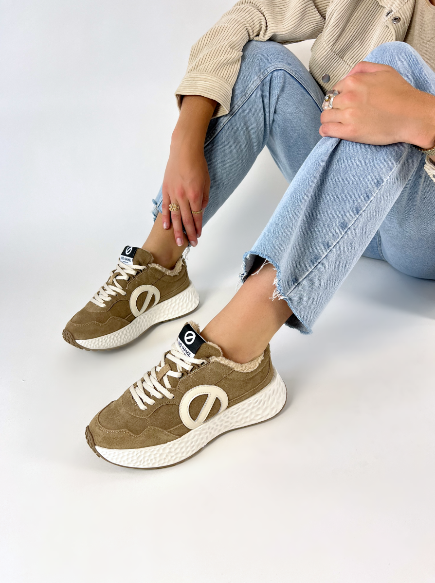 No Name  CARTER JOGGER H23 - Taupe Crème