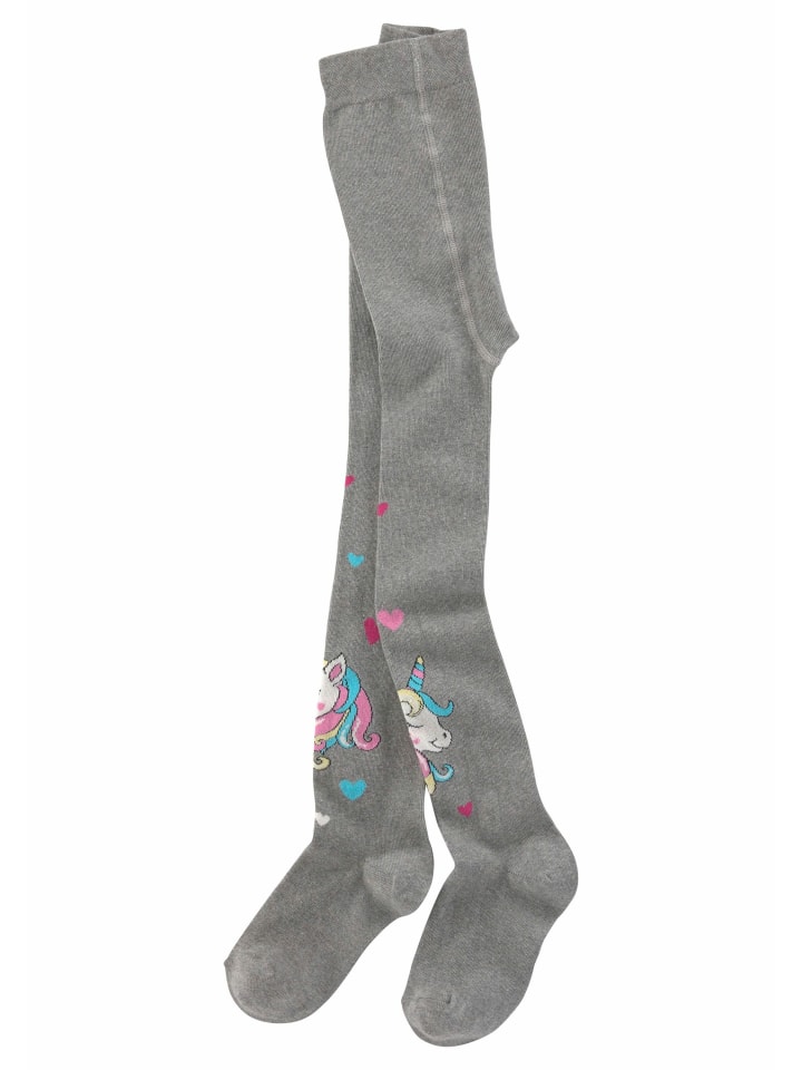 H.I.S Strickstrumpfhose in marine, rosa, grau/melange günstig kaufen