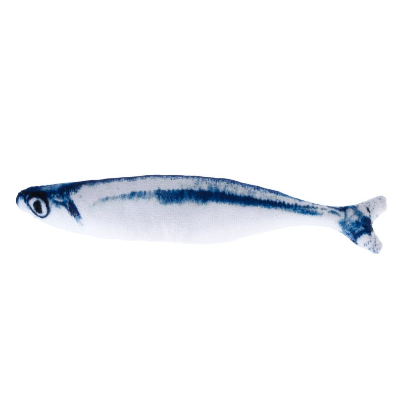 TIAKI Katzenspielzeug Sardine mit Katzenminze