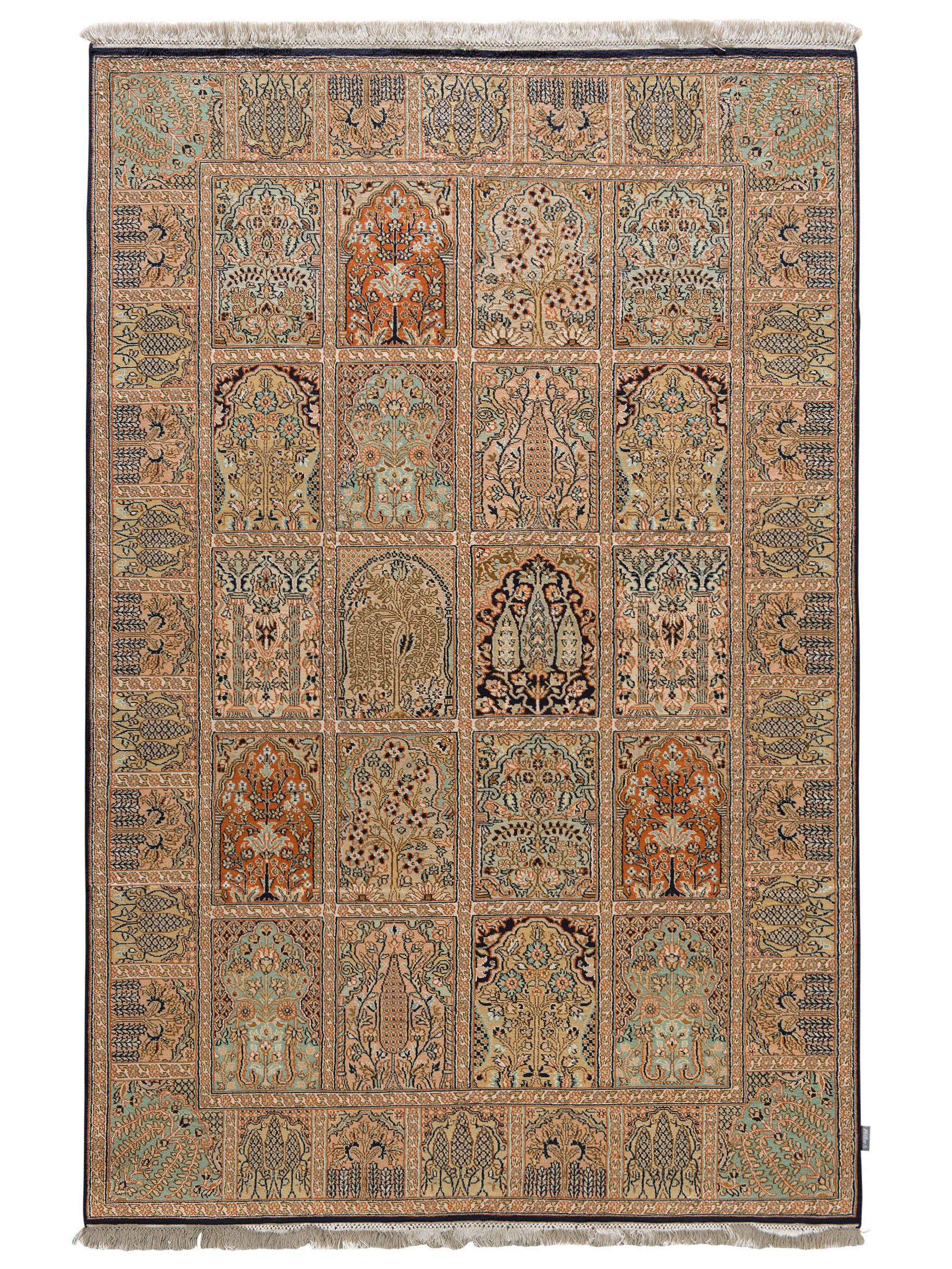 Kaschmir Seide 18/18 ca. 125 x 190 cm, Unikat / Einzelstück