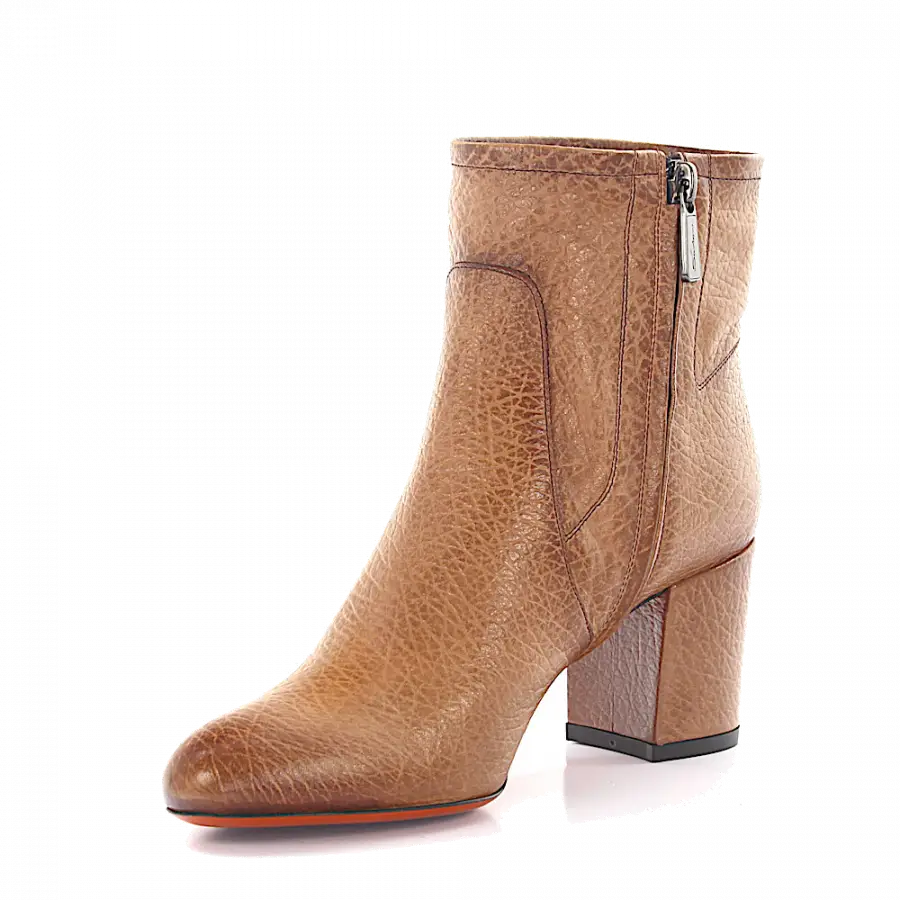 Santoni - Stiefeletten Prägung beige - beige