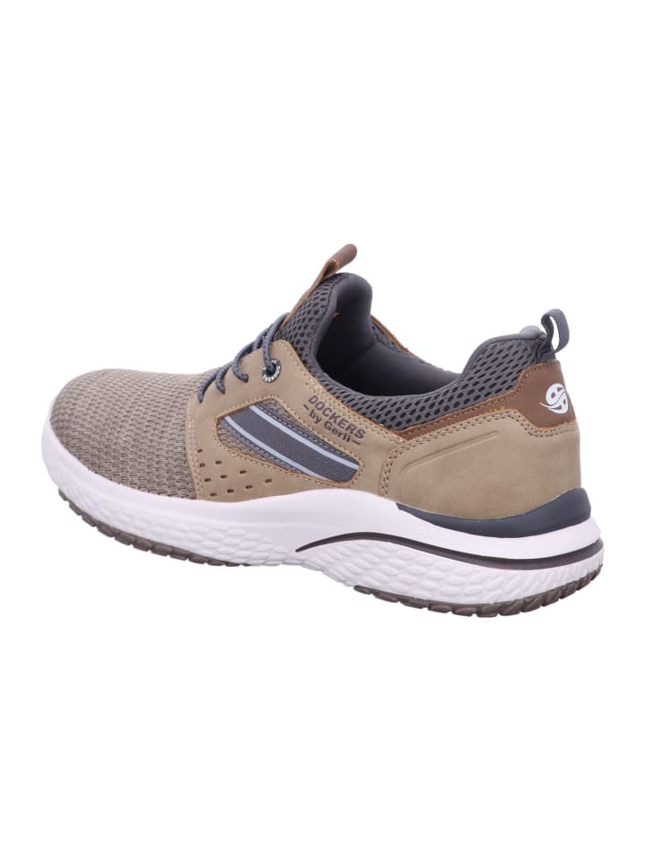 Dockers by Gerli Herren Halbschuhe  in Beige günstig kaufen