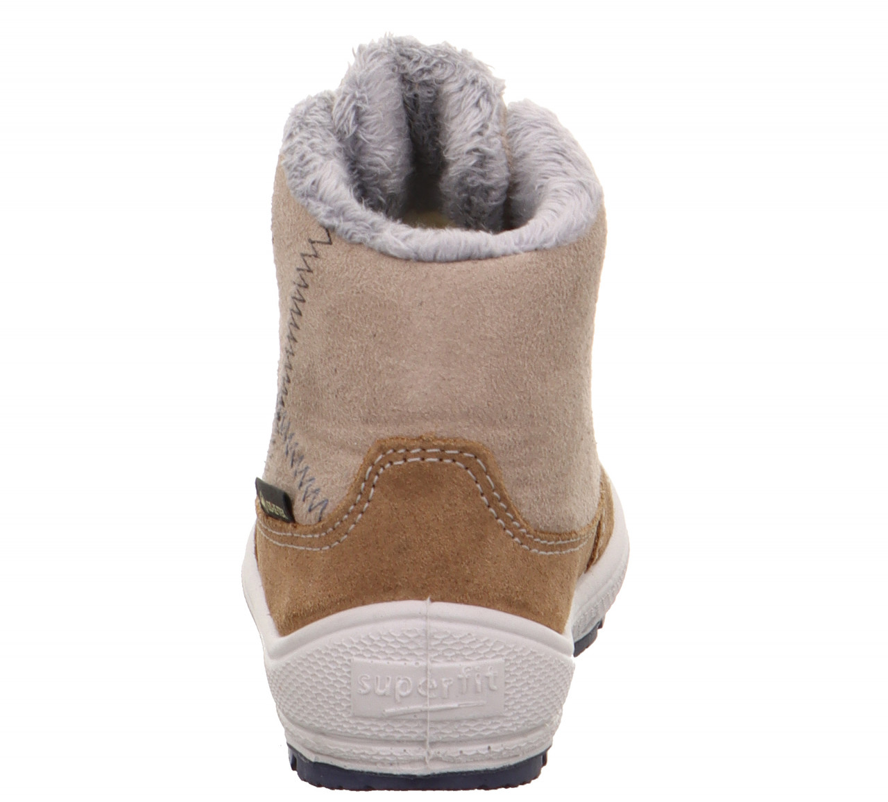 GROOVY - Braun/Beige Boots mit Schnürung