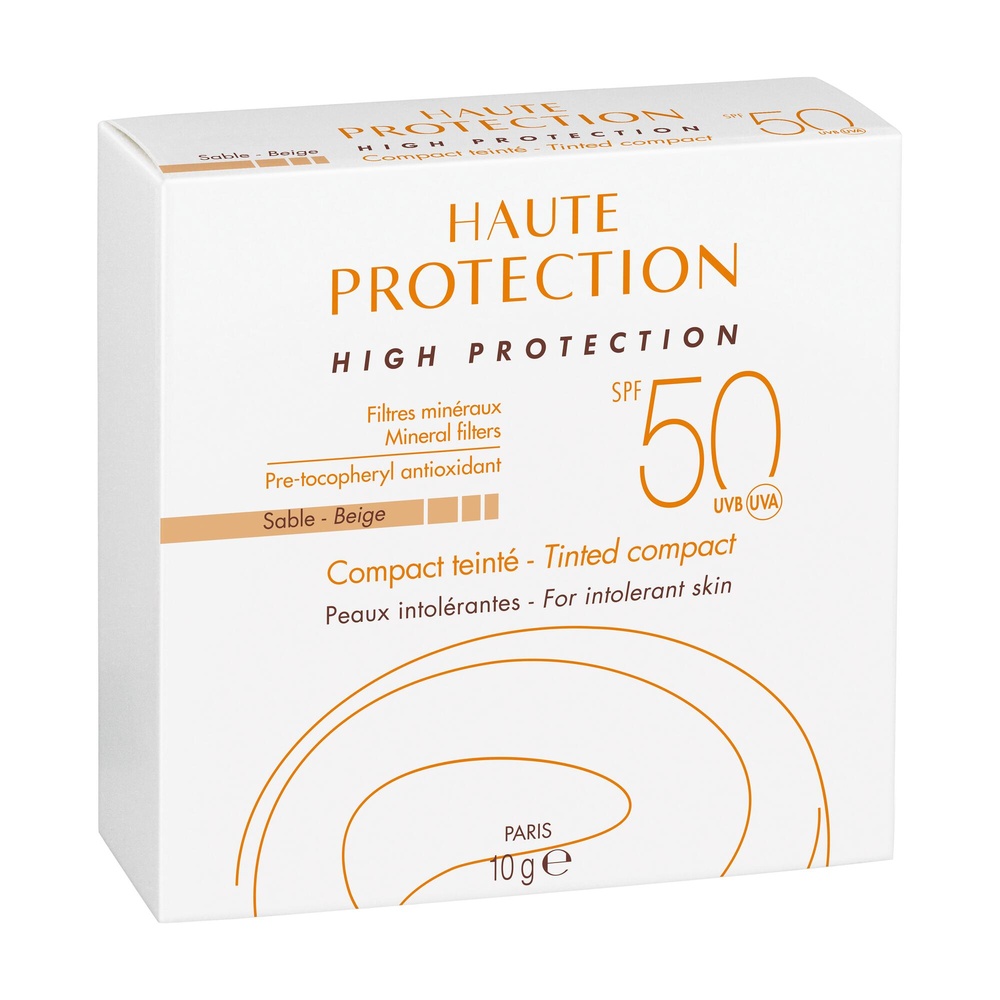 Avène SOLAIRE Compact Teinté  50+ sable 10gr Compact solaire