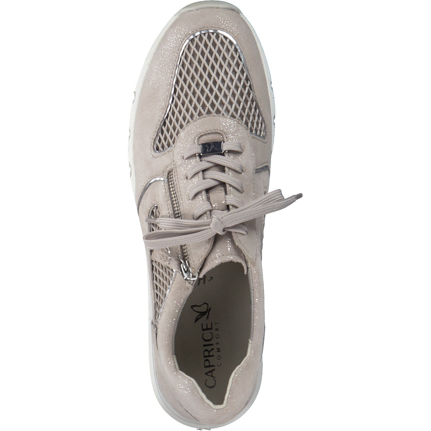 Caprice 23706, Schnürschuhe, Damen, LT GREY COMB