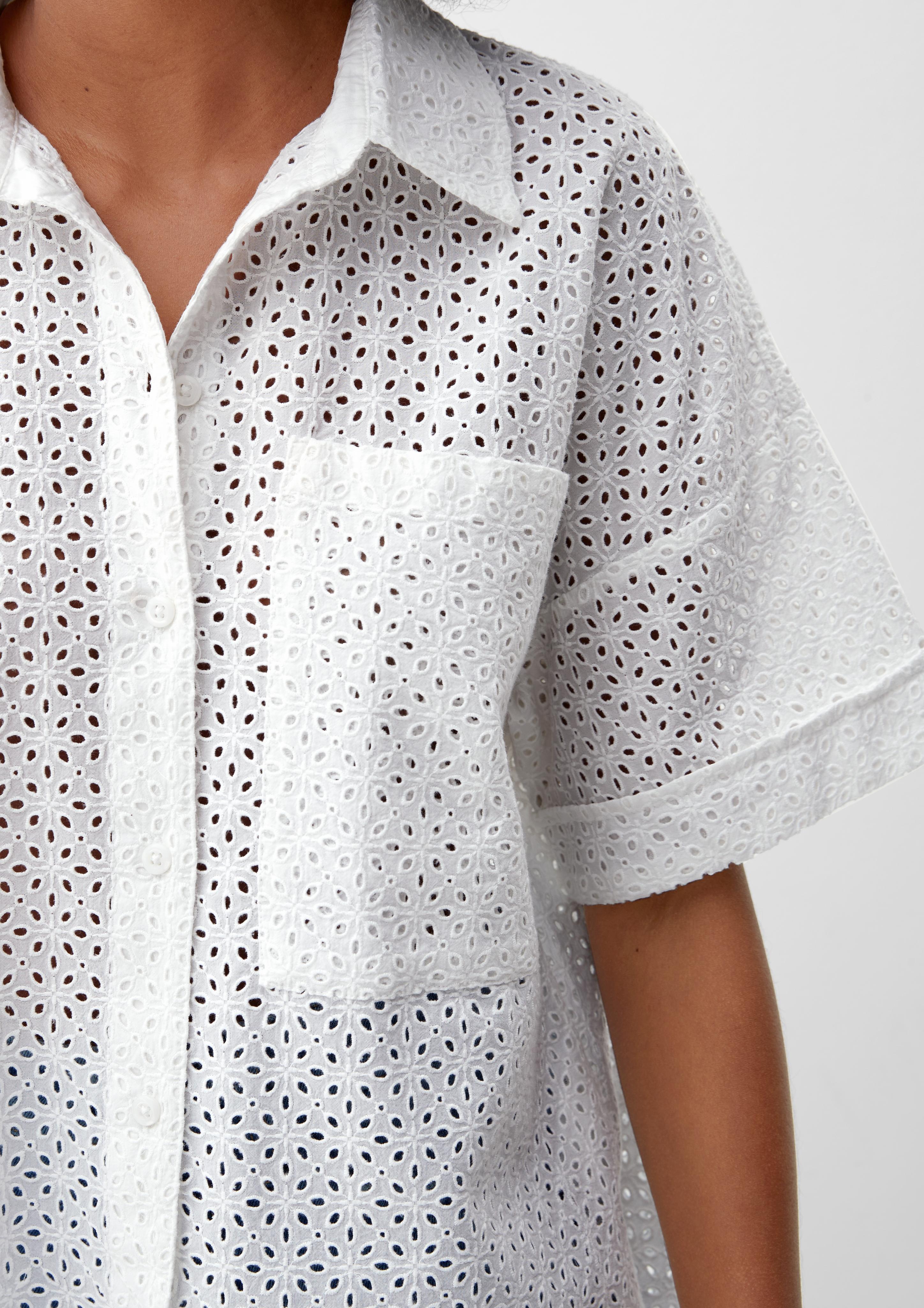 Bluse mit Lochmuster  2128390-01L4