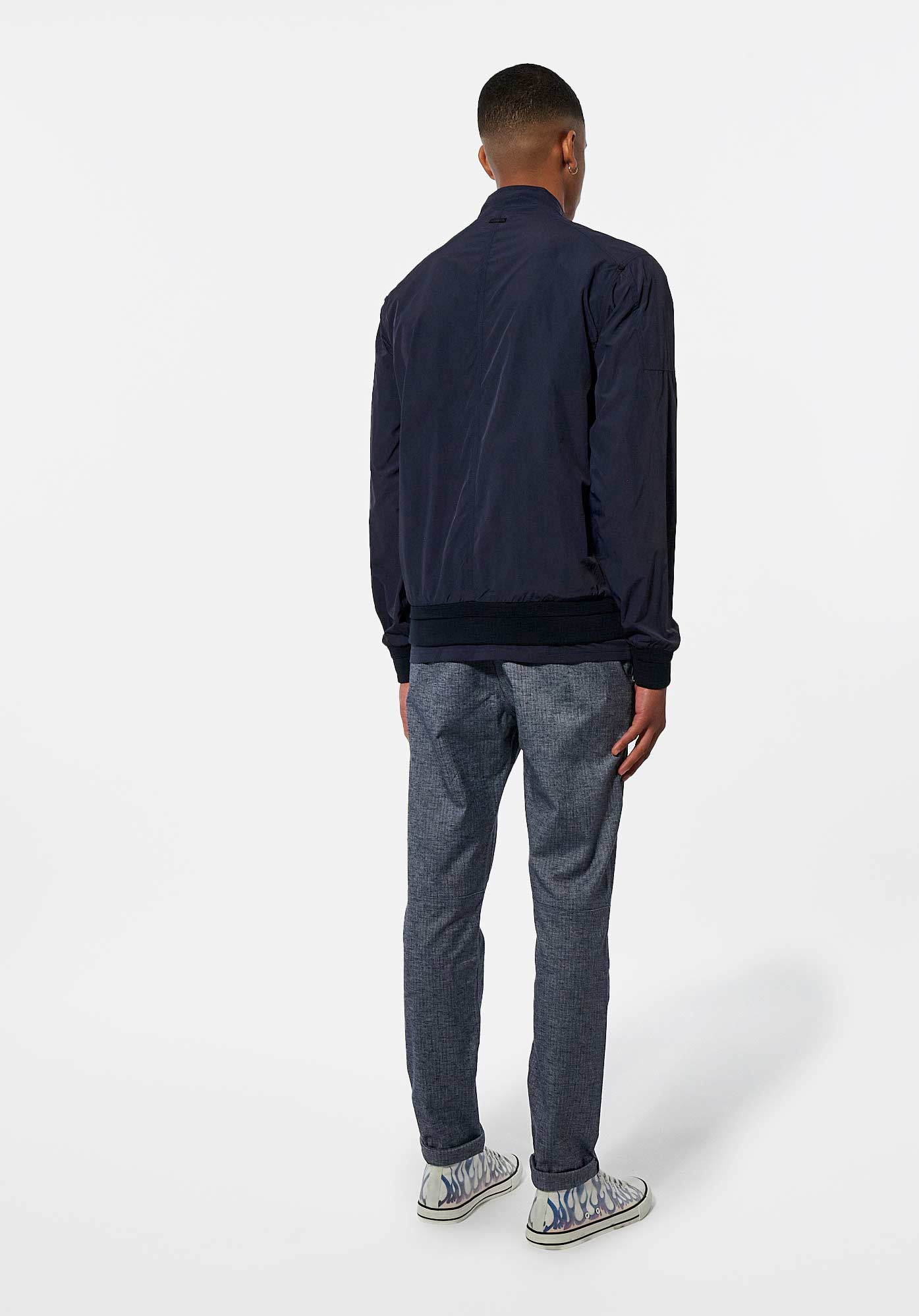 NOVIS  Veste légère bleue Homme
