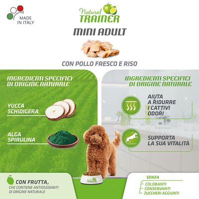 Nova Foods Trainer Natural Mini Huhn, Reis und Aloe vera