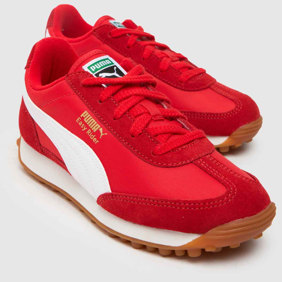 PUMA piros easy rider vintage fiú junior cipők