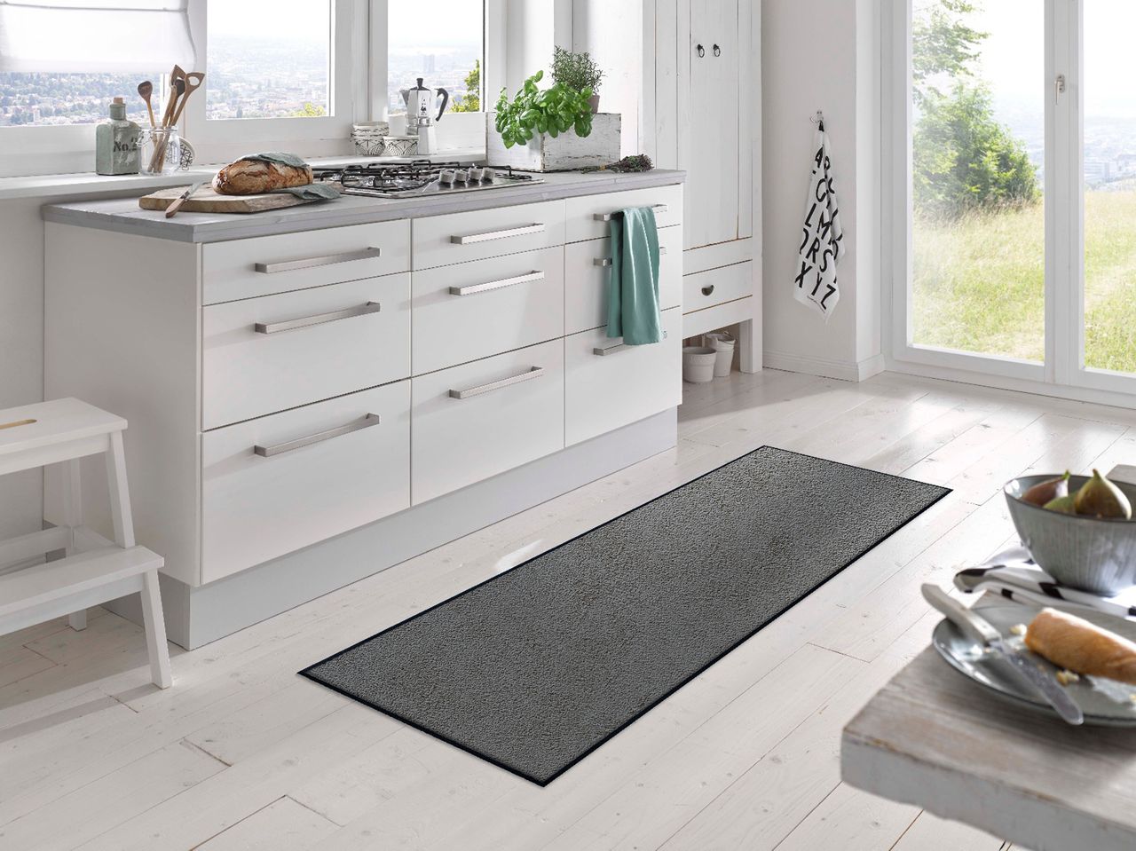 Fuma Rutschfeste Fußmatte Smokey Mount 180 x 60 cm