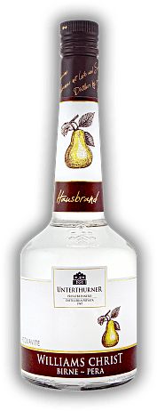 Unterthurner Williams Christ Birne Unterthurner Williams Christ Birne  0,7	 Liter - Vol 39%