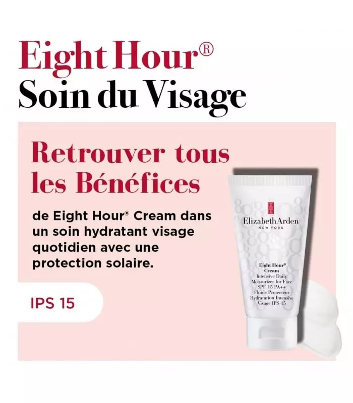 EIGHT HOUR  CREAM Fluide Protecteur Hydratation Intensive SPF15