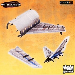 Post Apocalypse ColorED Tabletop-Bausatz 28 mm Fuselage Wreckage