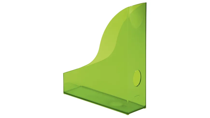 DURABLE Stehsammler Basic transluzent lindgrün