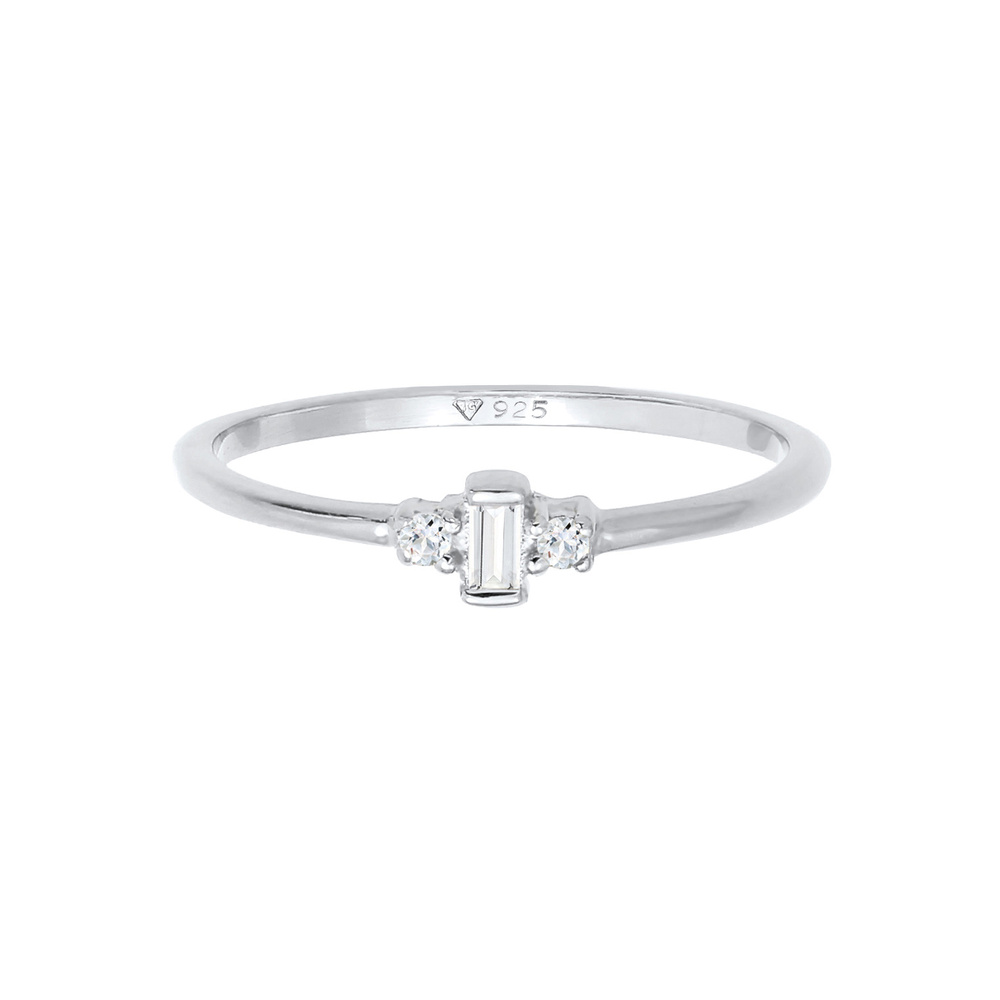 Elli PREMIUM Elli PREMIUM Bague Femmes Solitaire Fiançailles Filigrane avec Topaze en Argent S Bague