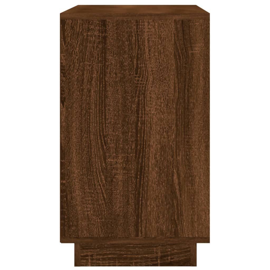 vidaXL Sideboard Sideboard Braun Eichen-Optik 102x35x60 cm Holzwerkstoff (1 St)