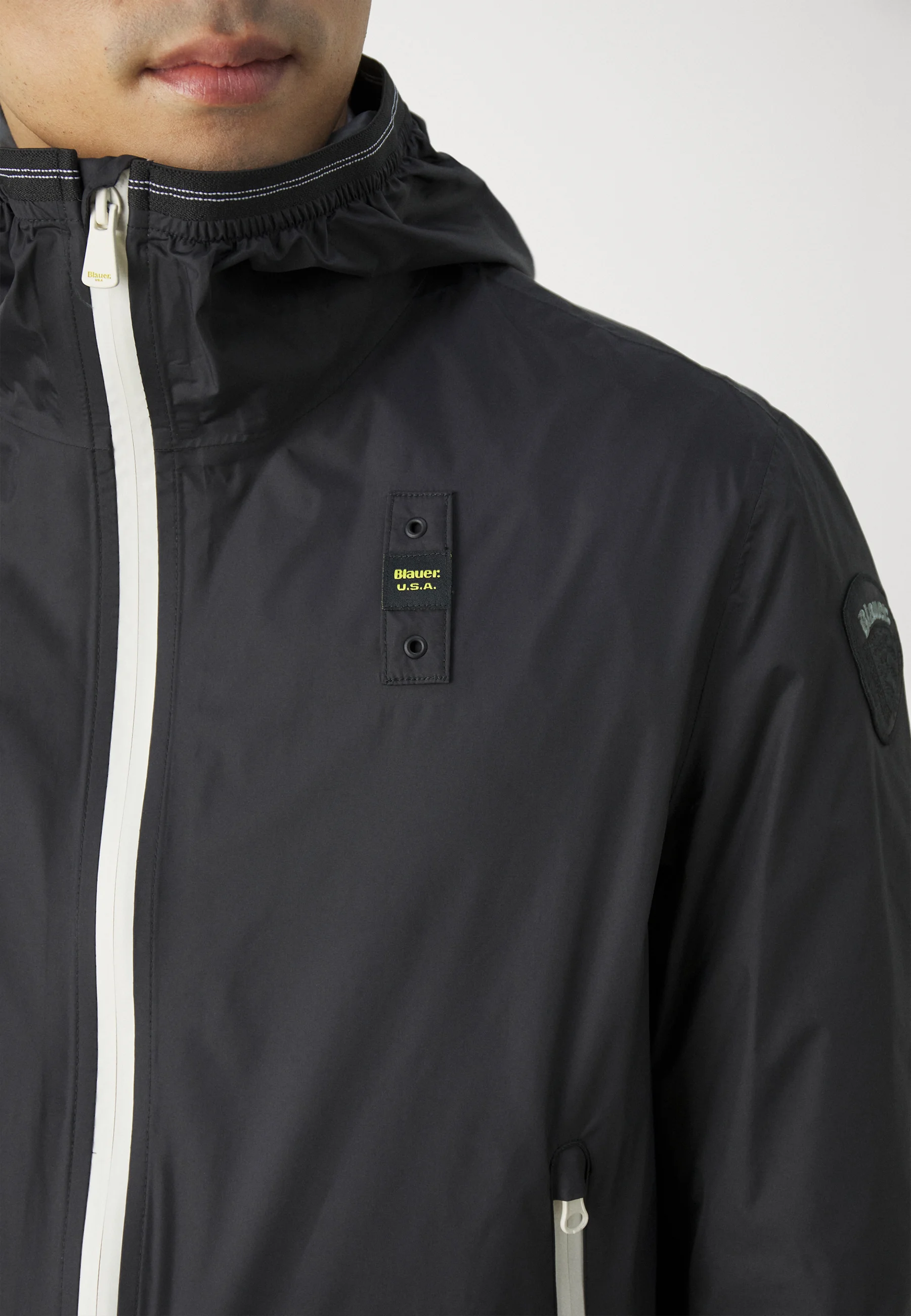 Blauer BASIC HOODIE JACKET - Cortavientos