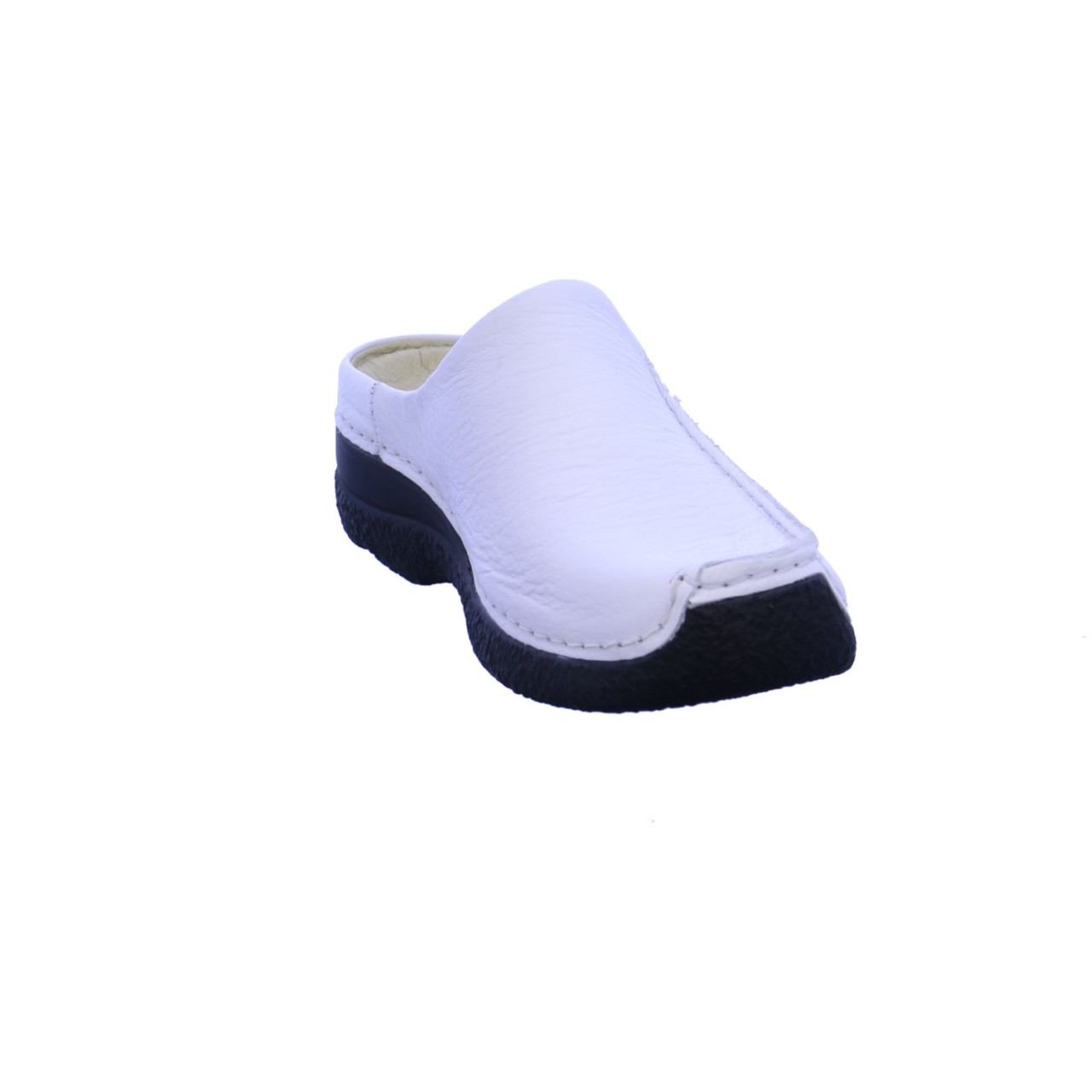 WOLKY Pantoletten weiss Seamy Slide