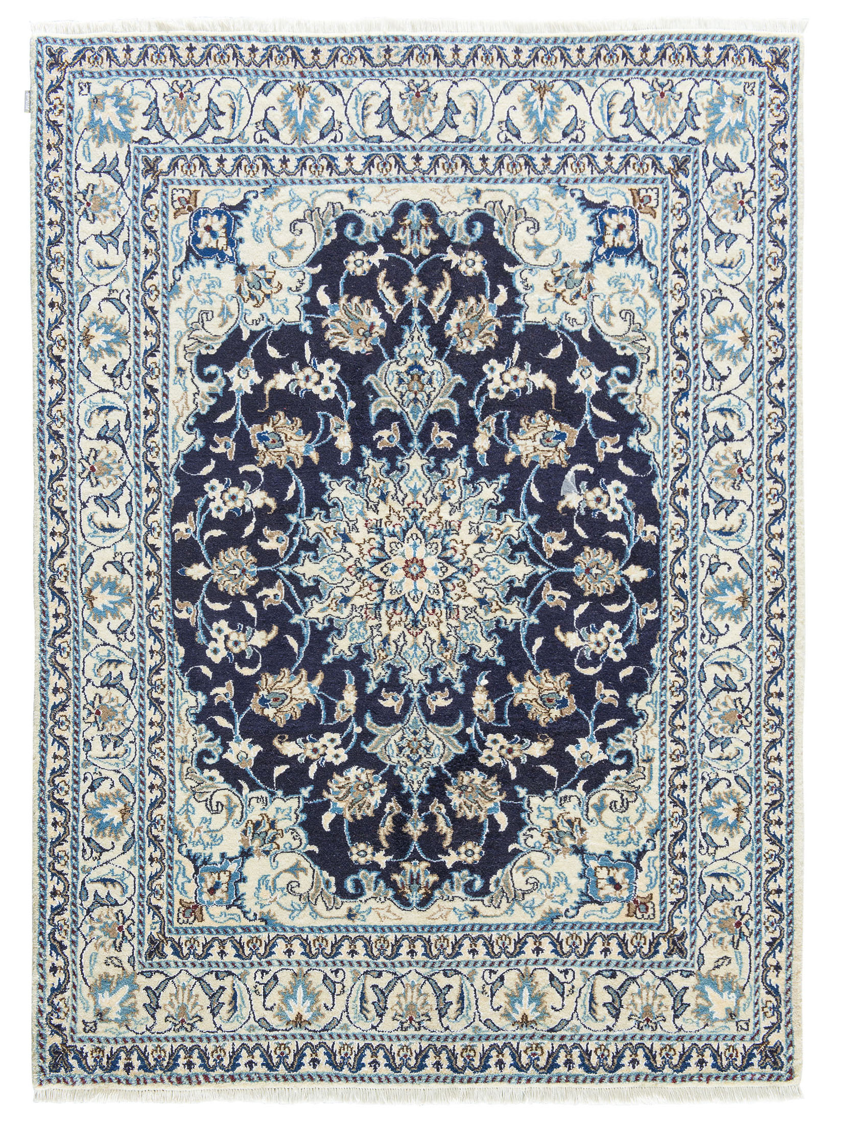 Kaschmar Nain 12 Lah ca. 145 x 200 cm, Unikat / Einzelstück