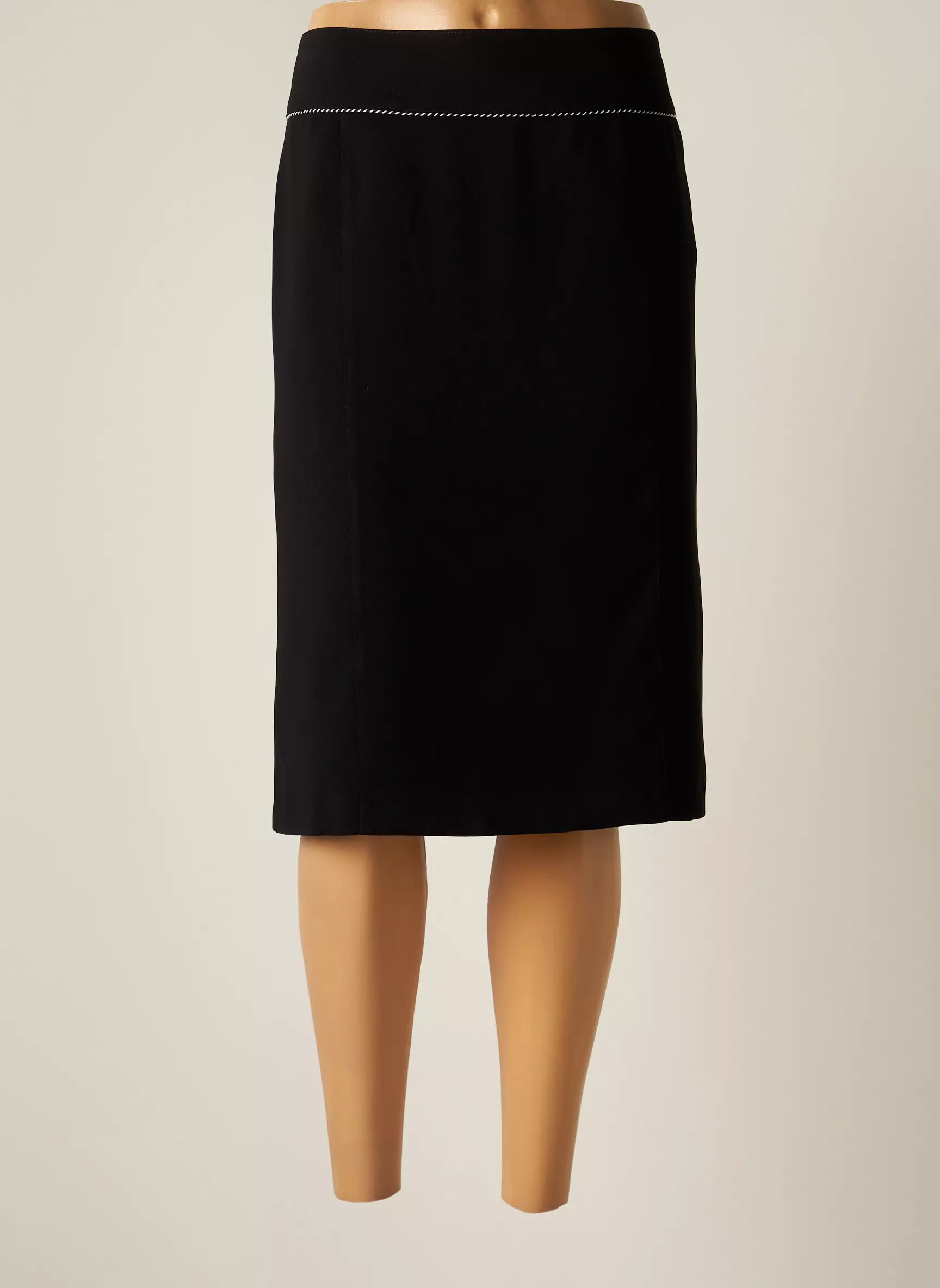 Lewinger Jupes Mi Longues Femme couleur noir