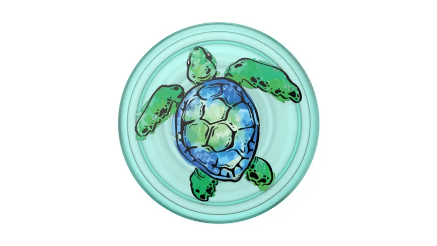 PopGrip PlantCore™ - ausziehbarer Handy-Griff Handyhalter - Tortuga