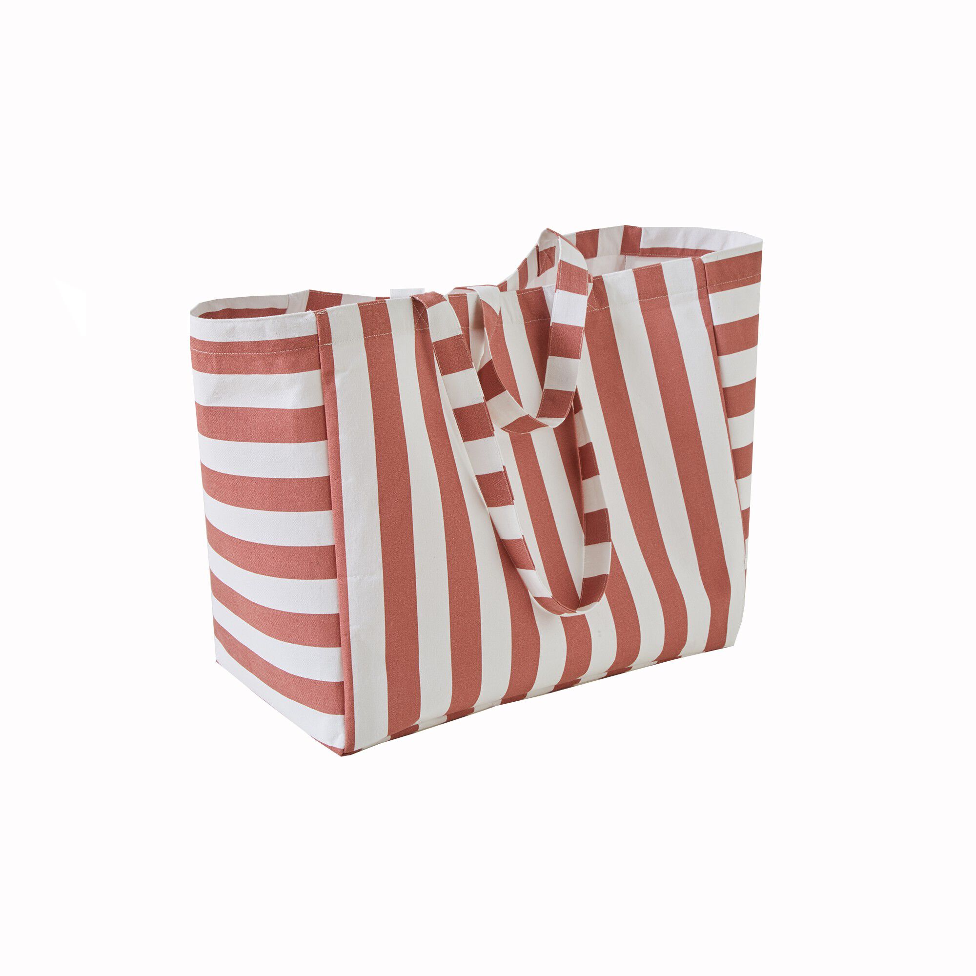 Sac cabas à rayures grand format, collection Ninole