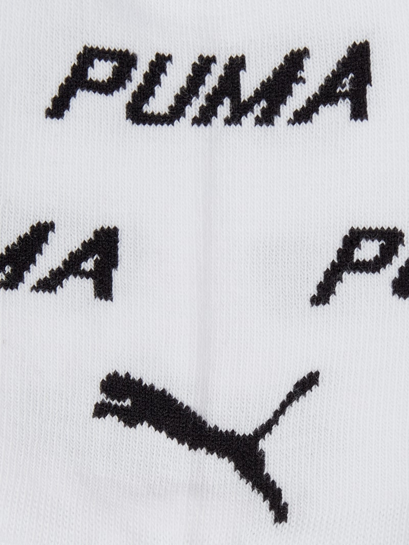 Sneakersocken mit Logo-Muster im 2er-Pack in weiß
