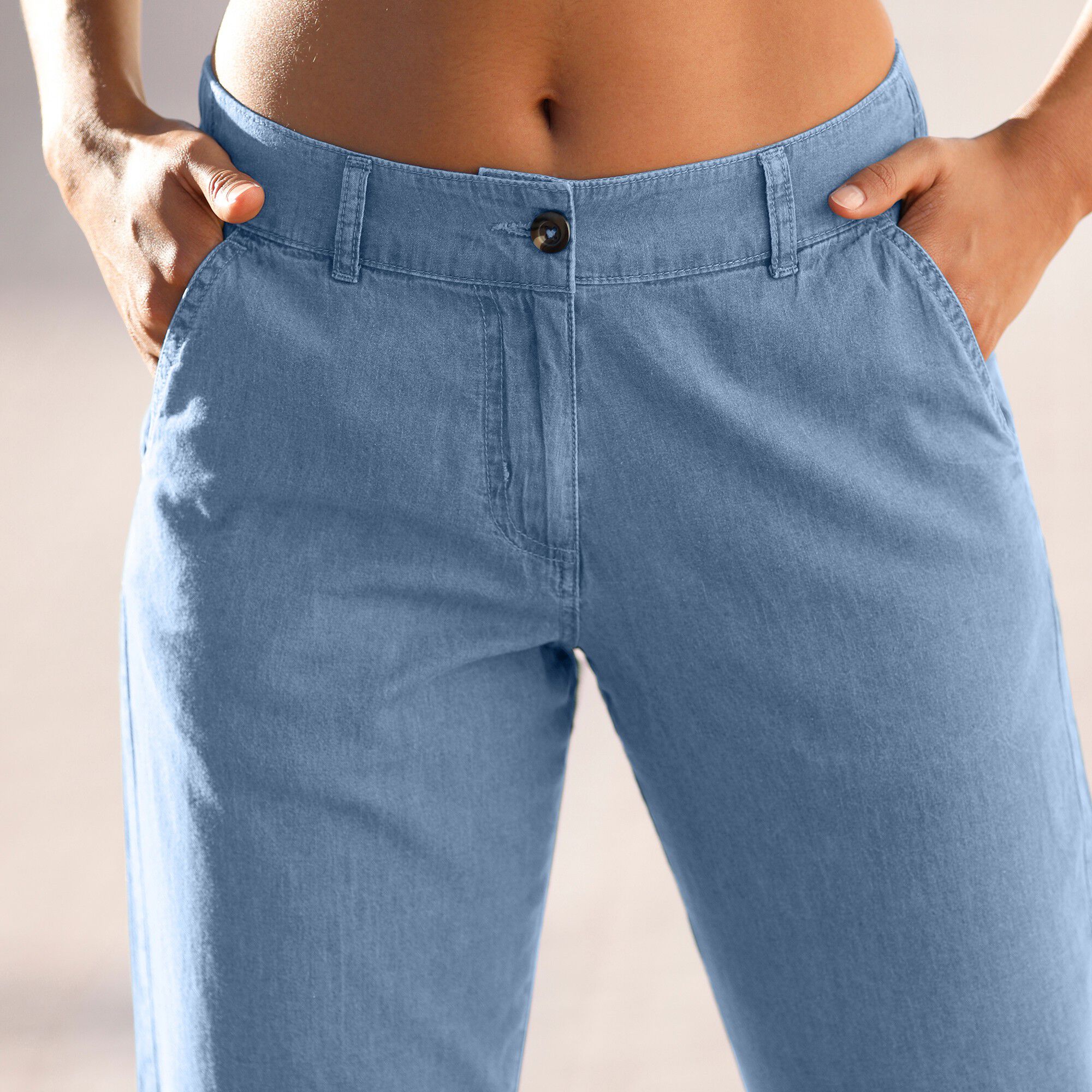 Pantalon jean léger