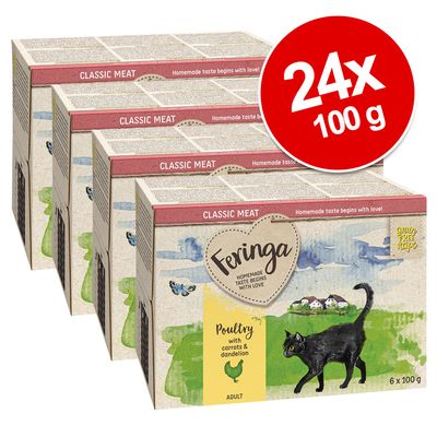 Sparpaket Feringa Classic Meat Menü Schale 24 x 100 g