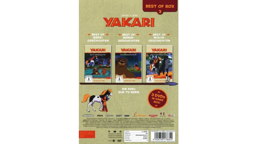 Yakari Best of Box 3