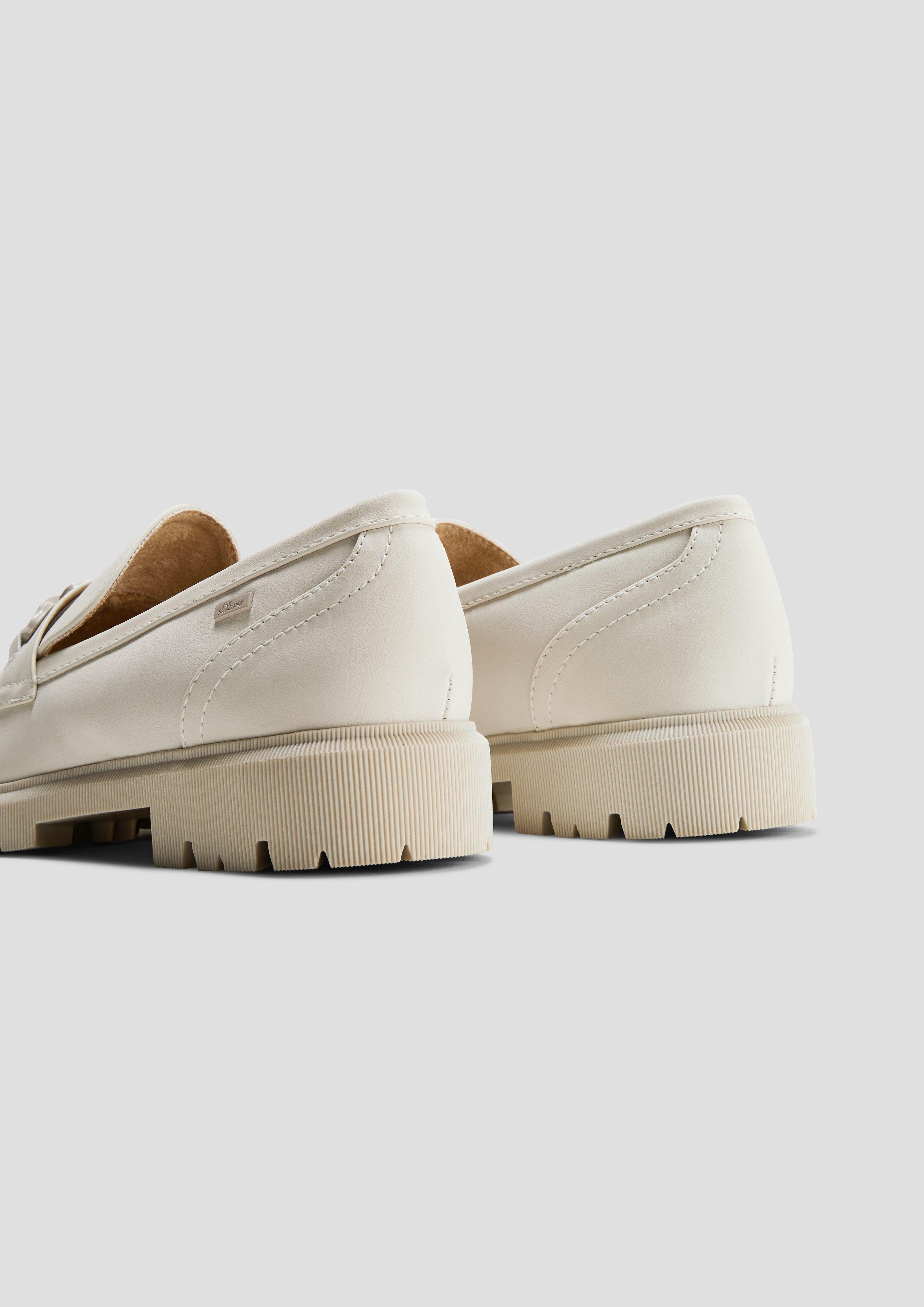 Modische Loafer in Leder-Optik  6008890-462