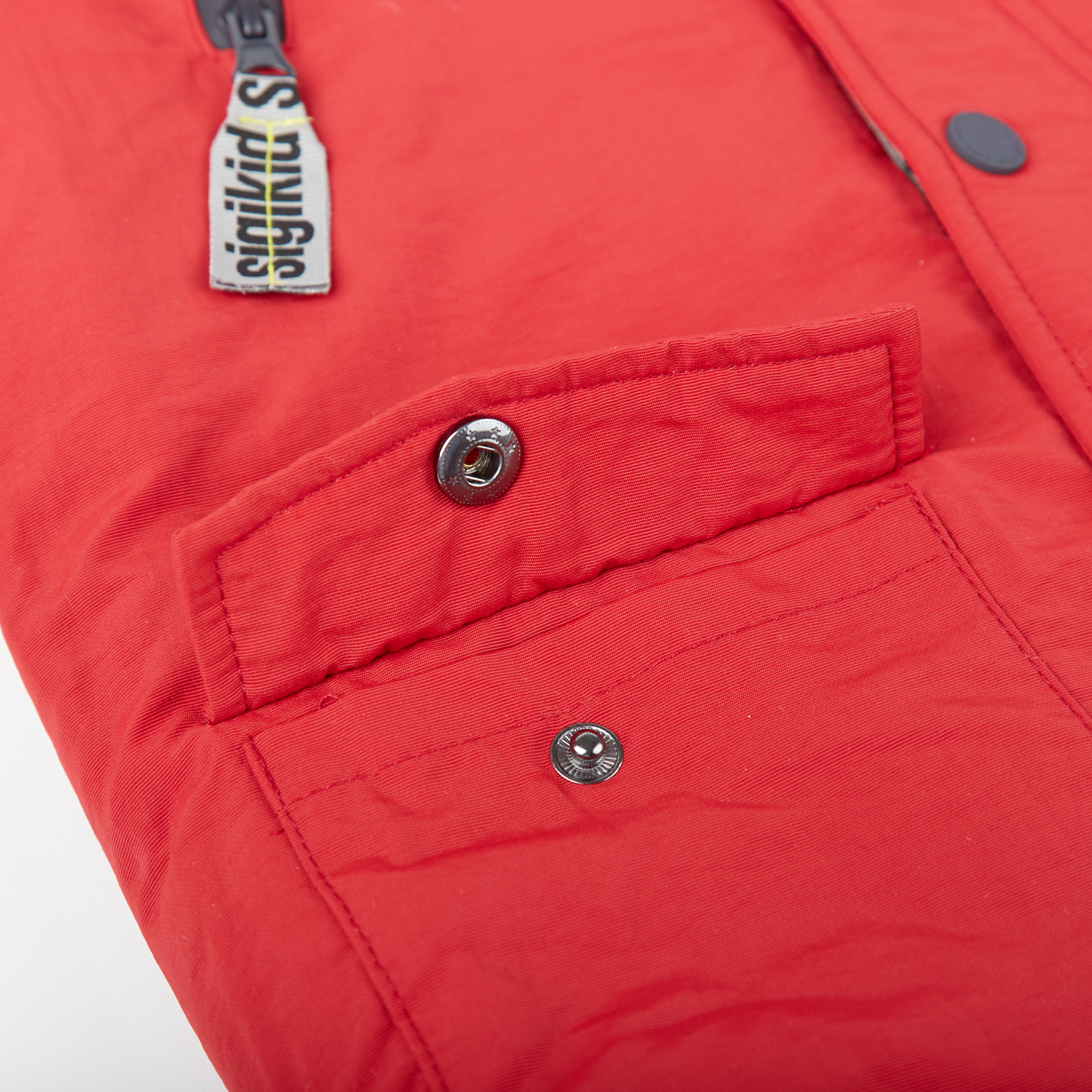 Wattierte Baby Winterjacke in Rot
