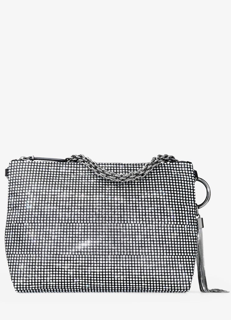 Jimmy Choo Callie Mini zamšādas sajūga soma