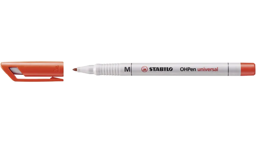 STABILO® Folienstift - STABILO OHPen universal - wasserlöslich medium - 4er Pack - grün, rot, blau, schwarz sortiert