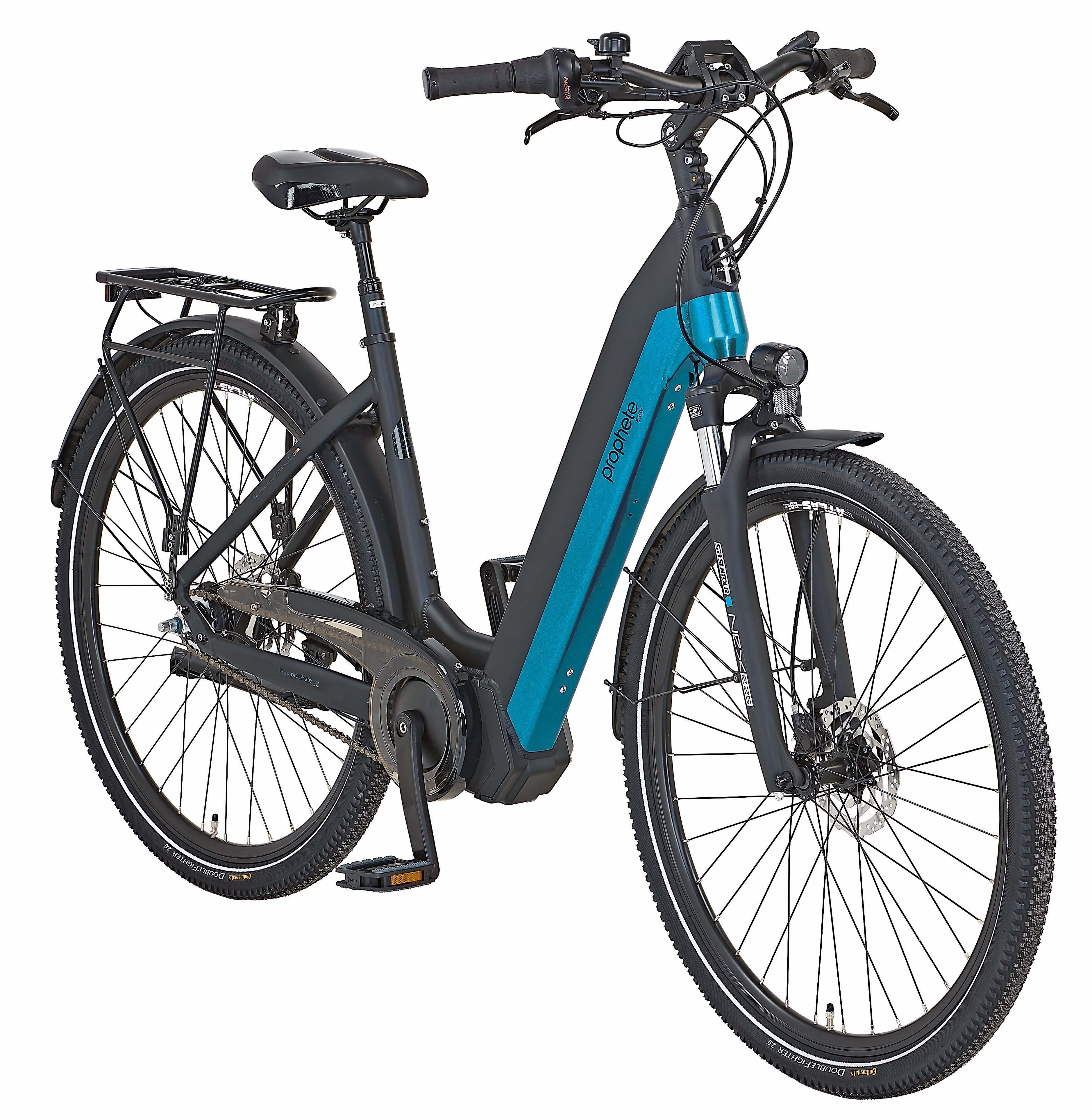 Prophete E-Bike E-Suv, 7 Gang Shimano Nexus Schaltwerk, Nabenschaltung, Mittelmotor, 630 Wh Akku