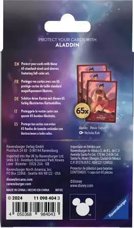 Disney Lorcana: Himmelsleuchten - Kartenhüllen Aladdin