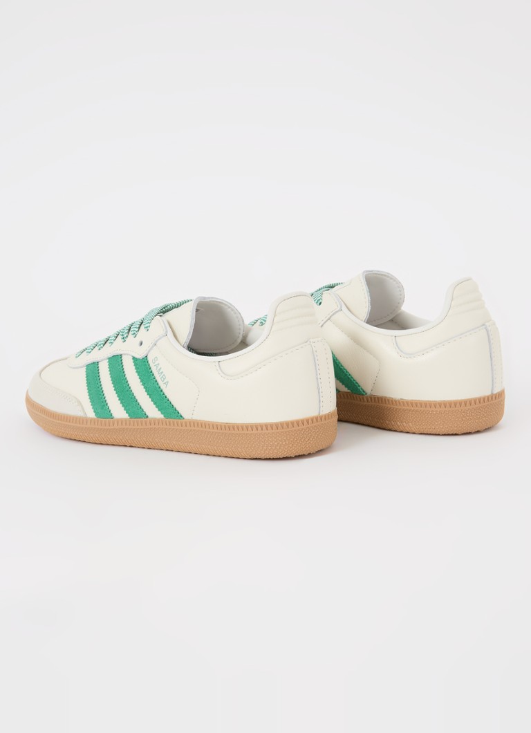 Teniși Adidas Samba OG din piele cu detalii din piele întoarsă