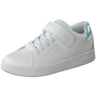 Geox J Eclyper Girl Sneaker in weiß