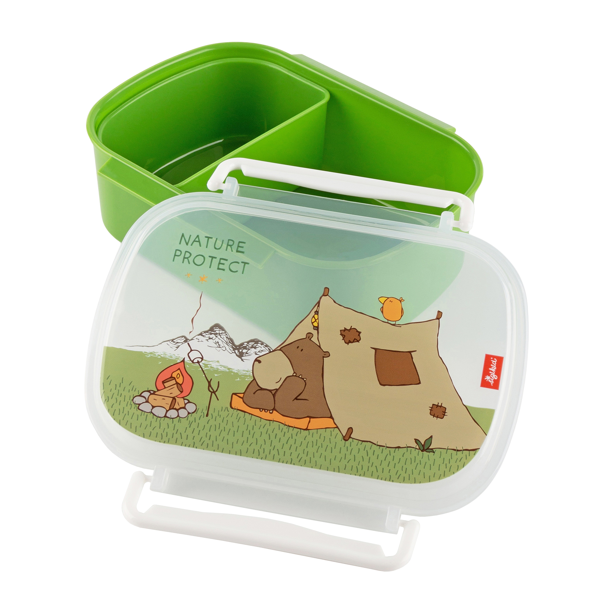 Kinder Brotzeitbox mit Bär Forest Grizzly