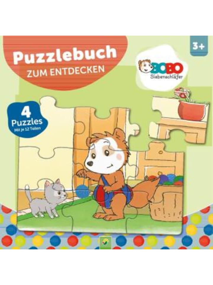Schwager & Steinlein Buch - Bobo Siebenschläfer Puzzlebuch zum Entdecken günstig kaufen onesize