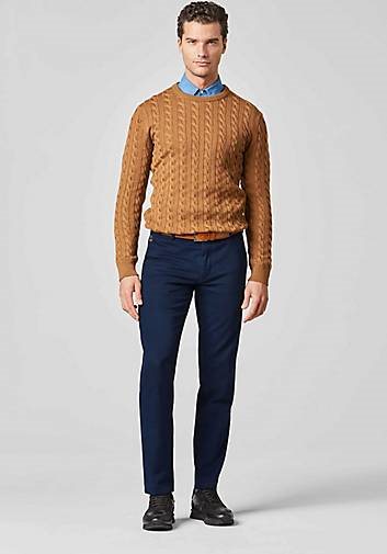 MEYER Chino-Hose Super-Stretch Winter Twill