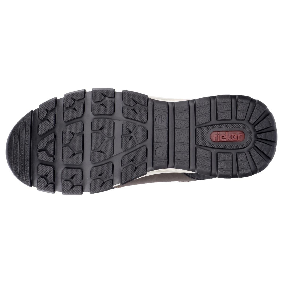 Rieker B6741 Schnürboots schwarz