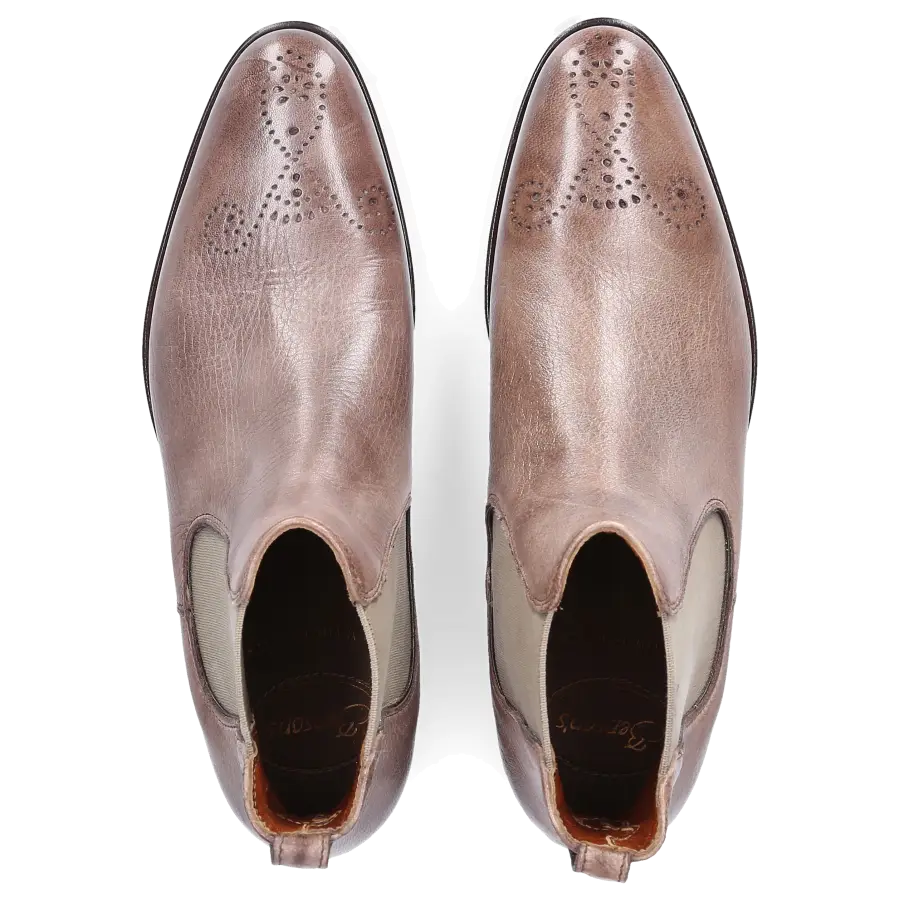 Benson's - Chelsea Boots CERVO Kalbsleder - beige